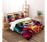 Joker Harley Quinn Funda Nordica Algodon 3 Piezas con Impresión En 3D Gothic Themes con Funda Almohada Super King（260x220cm） Microfibra Juego De Cama para para Adultos Y Niñas