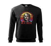 Joker In The World Clowns Be Joker Sudadera Negra Unisex Size XL