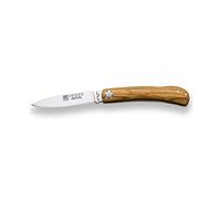Joker Navaja artesana Bretón NO42, con puño de Olivo, Hoja MOVA de 7,5 cm, Herramienta de Pesca, Caza, Camping y Senderismo