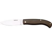 Joker Navaja Deportiva de Bolsillo NV78, Hoja de 8 cm INOX, puño de Fibra Verde, Herramienta de Pesca, Caza, Camping y Senderismo