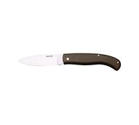 Joker Navaja Deportiva de Bolsillo NV79, Hoja de 9 cm INOX, Total 20,5 cm, puño de Fibra Verde, Herramienta de Pesca, Caza, Camping y Senderismo