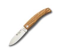 Joker navaja tucán no162 - puño madera de olivo, hoja 8 cm acero ino