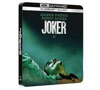 JOKER STEELBOOK 4K BLU RAY +BLU RAY AUDIO Y SUBTITULOS EN CASTELLANO