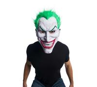 Joker Vacuform Máscara Batman Vilian el Joker Adultos Disfraz de Halloween