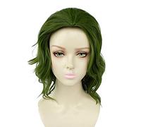 Joker Wig Movie Men Cosplay Joaquin Phoenix Arthur Fleck Payaso Batman Cosplay Peluca De Pelo Sintético Verde Rizado Con Gorra De Peluca Gratis Reino Unido