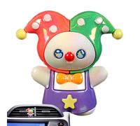 Jokerr - Ambientador para coche, de muñeca de caricatura, difusor de ventilación de coche con fragancia natural, aromaterapia de payaso de circo para dispersar la fragancia, desodorizante, lindo