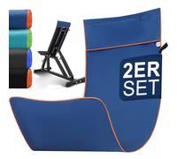 Jokisa 2 Piezas Toalla de Microfibra, 120x50 cm Toalla Gimnasio, Absorbente y de Secado Rápido, Ultraligera, Ideal para Gym, Viaje, Deporte, Playa, Camping, Yoga y Sauna (Azul Marino)