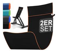 Jokisa 2 Piezas Toalla de Microfibra, 120x50 cm Toalla Gimnasio, Absorbente y de Secado Rápido, Ultraligera, Ideal para Gym, Viaje, Deporte, Playa, Camping, Yoga y Sauna (Negro)