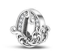 Jokmeo Charm Ciondoli per Donne in Argento Sterling 925 per Ciondoli e Perline da Bracciale, adatto per bracciali e collane Pandora, Compatibile con bracciali europei per donne e ragazze