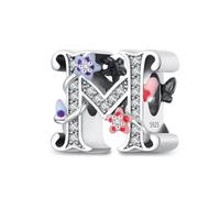 Jokmeo Dije charm en plata fina 925, compatible con pulseras y collares de estilo Pandora y europeo. Adecuado para mujeres y niñas.
