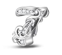 Jokmeo Dije charm en plata fina 925, compatible con pulseras y collares de estilo Pandora y europeo. Adecuado para mujeres y niñas.