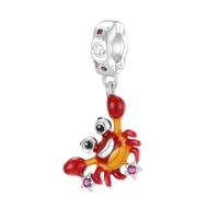 Jokmeo Dije charm en plata fina 925, compatible con pulseras y collares de estilo Pandora y europeo. Adecuado para mujeres y niñas.