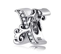 Jokmeo Dije charm en plata fina 925, compatible con pulseras y collares de estilo Pandora y europeo. Adecuado para mujeres y niñas.