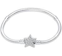 Jokmeo Pulsera para mujer de plata de ley 925, pulseras Moments Serpiente, pulsera de eslabones para Pandora Charm colgante, Día de San Valentín, Día de la Madre, regalo de cumpleaños para mujeres