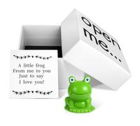 Jokureao Caja de regalo Open Me con texto en inglés "I Love You", recuerdo para el día de San Valentín, regalo de apoyo emocional, caja de cerillas de bolsillo, abrazo y sorpresa para novia y novio