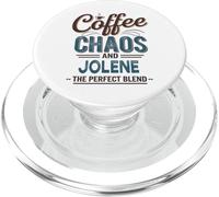Jolene Personalized Cute Coffee Girls Jolene Name PopSockets PopGrip para MagSafe