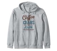Jolene Personalized Cute Coffee Girls Jolene Name Sudadera con Capucha