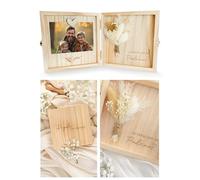 Joli Coon Estuche de madera para padrino, Quieres ser mi padrino