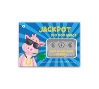 Joli Coon Jackpot lotería Anuncio de embarazo bebé - Vamos a tener un bebé - Boleto para rascar anuncio de embarazo bebé