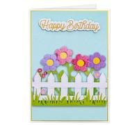 Joli Coon Tarjeta de cumpleaños premium SIGNATURE 3D - Tarjeta de cumpleaños en 3D con sobre de papel premium y pegatina de sello - 17 x 11,5 cm