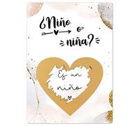 Joli Coon Tarjeta de rascar Es un niño - Revelacion de sexo - Niño o Niña