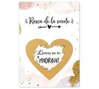 Joli Coon Tarjeta de rascar Quieres ser mi madrina