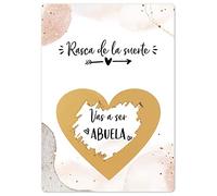 Joli Coon Tarjeta de rascar Vas a ser abuela - Anunciar embarazo abuela