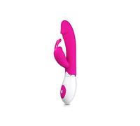 Joli flirt amoureux vibrador conejo rosa, Ancho 30 mm, Longitud 200 mm, Poids 0.180 Kg