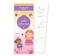 Jolies princesses: Mes petites cartes à colorier