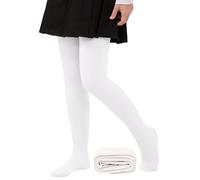 Joligiao Medias Termicas Invierno Niñas Medias de Ballet para Niña Suaves Cómodas Mallas con Tupidos Forro Niña Opacas Mallas Térmicas Elásticas Invierno Uso Diario Escuela Danza Ballet Informales