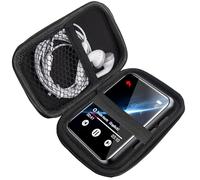 joliker Funda MP3 Player 1.8 Pulgadas,Soporte con mosquetón de Metal,para Organizar Grabadora de Voz, para Bluetooth MP3 / MP4 Player/Auriculares/iPod Touch (Negro)