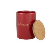 Jolipa - Caja de suministro de porcelana (porcelana), color rojo y dorado