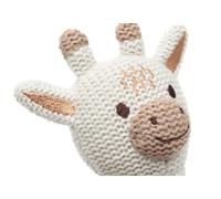 Jollein 039-001-67076 Sonajero jirafa blanco/beige