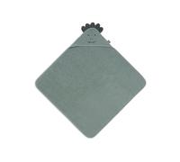 Jollein 534-514-68056 Toalla con Capucha Terry Croco - Jungle Jambo Verde (75x75 cm)