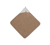 Jollein 534-836-66095 - Toalla con Capucha (75 x 75 cm), diseño de Oso, Color Blanco