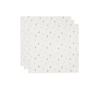 Jollein 535-851-67093 Happy Miffy Olive - Juego de 3 paños de Gasa (70 x 70 cm), Color Verde Oliva