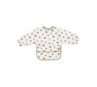 Jollein Babero con mangas para bebé - Miffy and Friends - Babero impermeable - con cierre de - Babero para bebé - Babero babero bebé