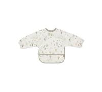 Jollein Babero para bebé con Mangas - Tiny Parks - Babero Impermeable - con Cierre de Velcro - Babero para bebé - Babero para la Baba