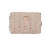 Jollein Bolsa de pañales hinchada - Biscuit - Estuche para pañales - Neceser - Organizador - Marrón Claro, Galleta, 21x9x14,5 cm, Bolsa de pañales para cosméticos, Organizador