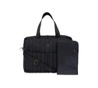 Jollein Bolso cambiador de musgo Pufffed - Negro - Impermeable - Bolsa para cochecito - Bolsa de bebé multifuncional - Negro, Negro, Contemporary