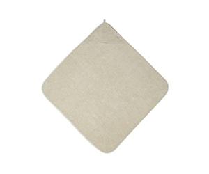Jollein - Capa de baño Terry, 75 cm Largo x 75 cm Ancho, Turrón 534-514-00093