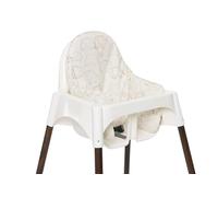 Jollein Cojín para Trona - Elephant Tales - para Trona Antilop - con Soporte Lumbar y Lateral - Fácil de Limpiar - Reductor de Asiento para Trona - Recubierto de TPE