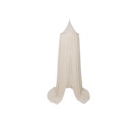 Jollein Dosel para Cuna Cosy Check - 245 cm - Dosel para Cuna/Cuna Infantil - Anilla Interior para móvil - Certificado Oeko-Tex - Color Sand/turrón