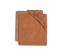 Jollein Juego de 2 fundas para cambiador (50 x 70 cm), color caramelo y galleta Jollein