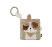 Jollein Libro de actividades para bebés - Tiny Park - Libro con páginas crujientes, cintas y espejo - Estimula los sentidos y la motricidad