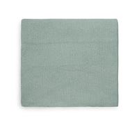 Jollein - Manta de punto básica, 100 x 150 cm, verde bosque, para cuna y viaje, unisex