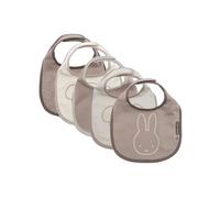 Jollein Miffy And Friends - Baberos impermeables con cierre de, 5 unidades