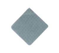 Jollein Miffy Jacquard Sea Green Toalla con Capucha, Rizo, 100% algodón, 75 x 75 cm, Certificado Oeko-Tex, para niños y niñas