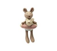 Jollein Muñeca de baño Baby - Kangoroots - Muñeca flotante con flotador desmontable - Bañera de juguete - Juguete de baño lavable