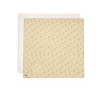 Jollein Paños de muselina para bebé - Canguro - 115 x 115 cm - Paquete de 2 - Muselina para manta de bebé - 100 % algodón - Paños para eructar - Certificado OEKO-TEX